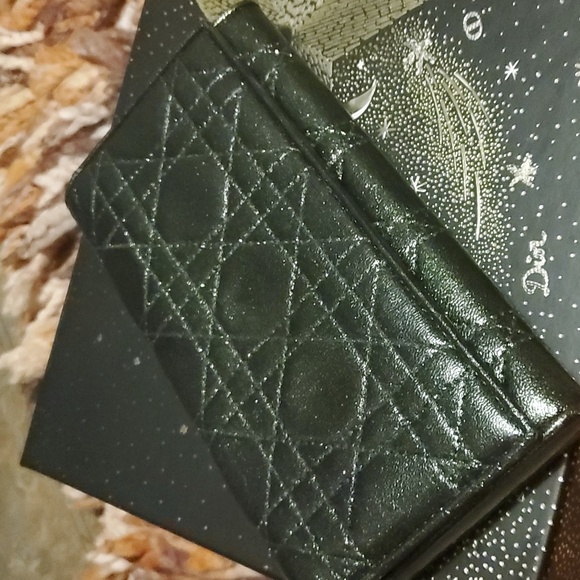 Dior Cannage Wallet Iridescent Shimmer - Picture 6 of 16